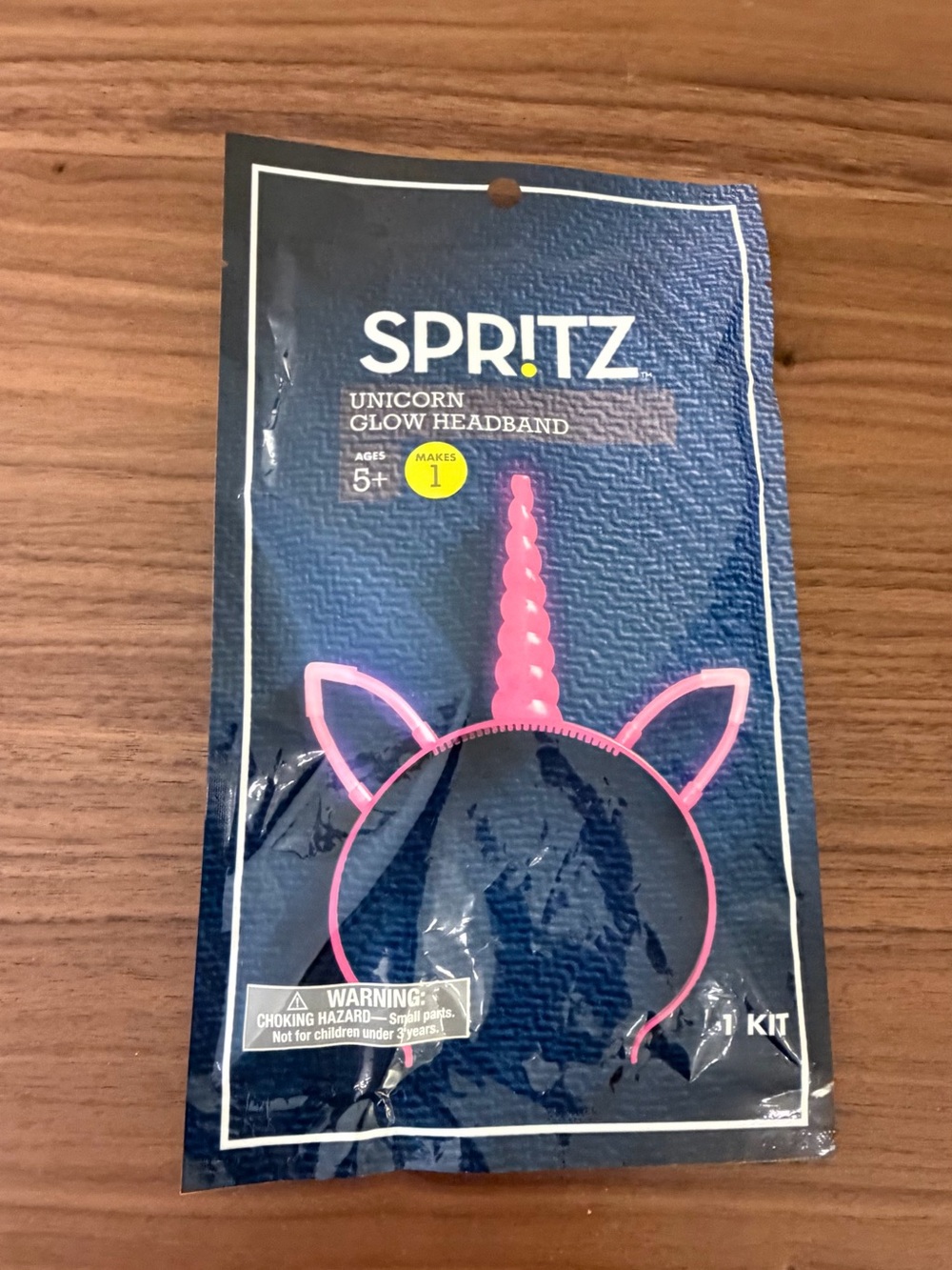 Spritz Unicorn Glow Headband Party Favor – Pink – Ages 5+